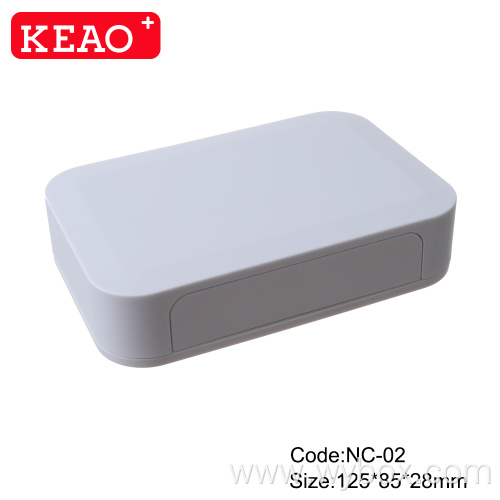 Network switch enclosure wifi modern networking abs plastic enclosure router plastic enclosure NC-02 with size 125*85*28mm